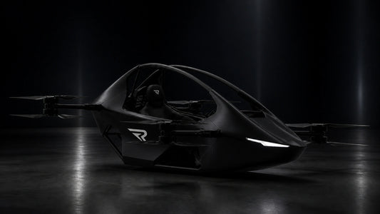 Black REVTOL R2 aircraft